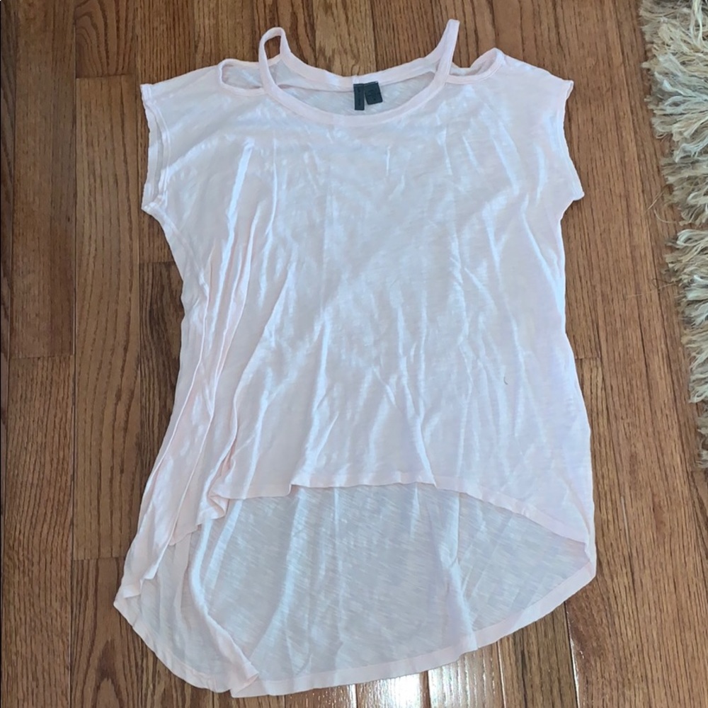 anthropology blush top